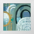 thumbnail image 1 of Zarris, Chariklia 20x20 White Modern Wood Framed Museum Art Print Titled - Ocean Garden I, 1 of 4