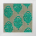 thumbnail image 1 of Zarris, Chariklia 20x20 White Modern Wood Framed Museum Art Print Titled - Paradise Paisley II, 1 of 4