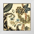 thumbnail image 1 of Zarris, Chariklia 20x20 White Modern Wood Framed Museum Art Print Titled - Small Jacobean Tile I, 1 of 4