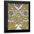 thumbnail image 1 of Zarris, Chariklia 20x24 Black Modern Framed Museum Art Print Titled - Graphic Damask V, 1 of 5
