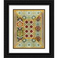 thumbnail image 1 of Zarris, Chariklia 20x24 Black Ornate Wood Framed with Double Matting Museum Art Print Titled - Wallpaper Collage  III, 1 of 4