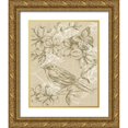thumbnail image 1 of Zarris, Chariklia 20x24 Gold Ornate Wood Framed with Double Matting Museum Art Print Titled - Springs Song II, 1 of 4