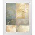 thumbnail image 1 of Zarris, Chariklia 20x24 White Modern Wood Framed Museum Art Print Titled - Arbor Leaves II, 1 of 4