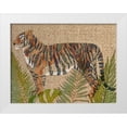 thumbnail image 1 of Zarris, Chariklia 24x19 White Modern Wood Framed Museum Art Print Titled - Rattan Jungle II, 1 of 4