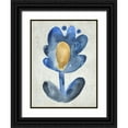 thumbnail image 1 of Zarris, Chariklia 25x32 Black Ornate Wood Framed with Double Matting Museum Art Print Titled - Sea Flower IV, 1 of 4