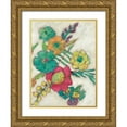 thumbnail image 1 of Zarris, Chariklia 25x32 Gold Ornate Wood Framed with Double Matting Museum Art Print Titled - Olives Flowers II, 1 of 4