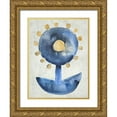 thumbnail image 1 of Zarris, Chariklia 25x32 Gold Ornate Wood Framed with Double Matting Museum Art Print Titled - Sea Flower VII, 1 of 4