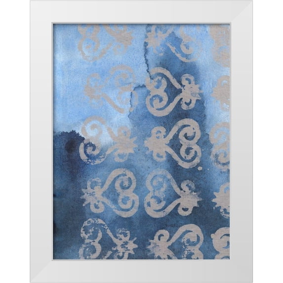 Zarris, Chariklia 25x32 White Modern Wood Framed Museum Art Print Titled - Wax Wing II