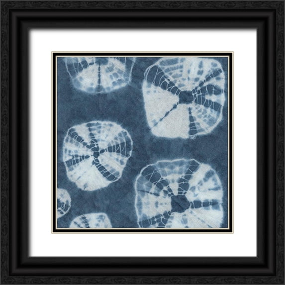 Zarris, Chariklia 26x26 Black Ornate Wood Framed with Double Matting Museum Art Print Titled - Sea Cloth IV