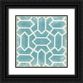 thumbnail image 1 of Zarris, Chariklia 26x26 Black Ornate Wood Framed with Double Matting Museum Art Print Titled - Small Modern Symmetry V, 1 of 4