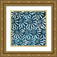 thumbnail image 1 of Zarris, Chariklia 26x26 Gold Ornate Wood Framed with Double Matting Museum Art Print Titled - La Mer IX, 1 of 4