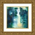 thumbnail image 1 of Zarris, Chariklia 26x26 Gold Ornate Wood Framed with Double Matting Museum Art Print Titled - Ocean Deep II, 1 of 4