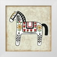 thumbnail image 1 of Zarris, Chariklia 26x26 White Modern Wood Framed Museum Art Print Titled - Folk Song II, 1 of 4