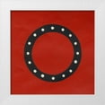 thumbnail image 1 of Zarris, Chariklia 26x26 White Modern Wood Framed Museum Art Print Titled - Luciens O 6-Up, 1 of 4