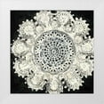 thumbnail image 1 of Zarris, Chariklia 26x26 White Modern Wood Framed Museum Art Print Titled - Mini Abstract Rosette IV, 1 of 4