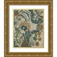 thumbnail image 1 of Zarris, Chariklia 26x32 Gold Ornate Wood Framed with Double Matting Museum Art Print Titled - Wood Vine III, 1 of 4