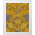 thumbnail image 1 of Zarris, Chariklia 26x32 White Modern Wood Framed Museum Art Print Titled - Graphic Damask IV, 1 of 4