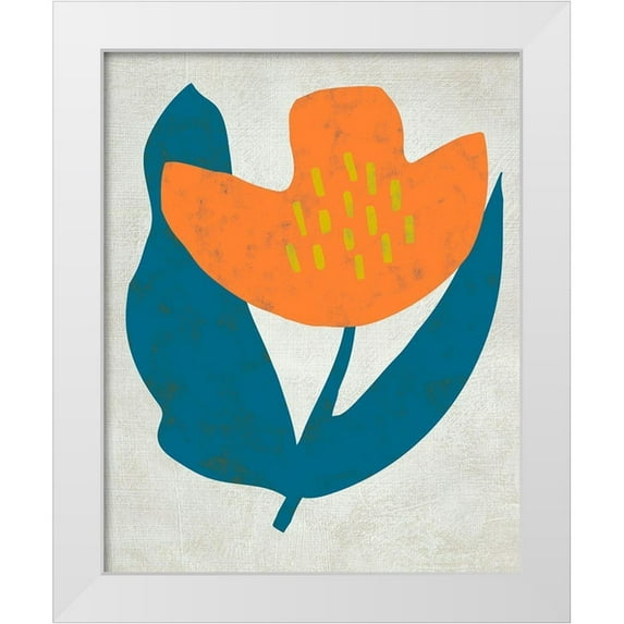 Zarris, Chariklia 26x32 White Modern Wood Framed Museum Art Print Titled - Summer Soiree IV