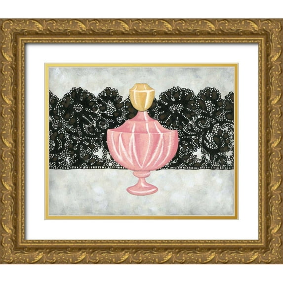 Zarris, Chariklia 32x26 Gold Ornate Wood Framed with Double Matting Museum Art Print Titled - Femme Boudoir IX