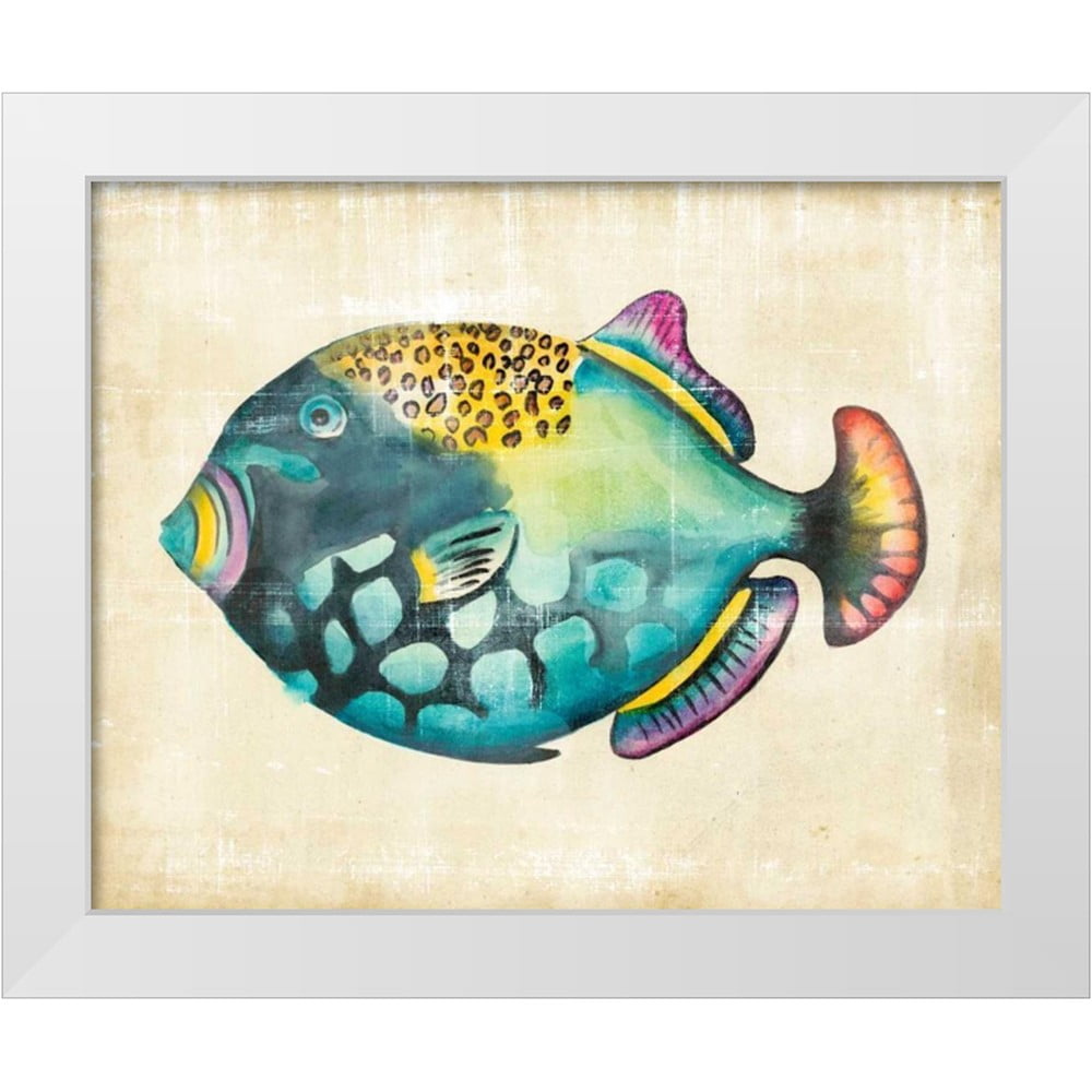 Zarris, Chariklia 32x26 White Modern Wood Framed Museum Art Print ...