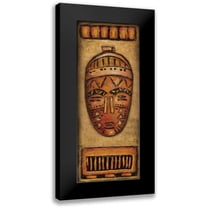 Zarris, Chariklia 8x14 Black Modern Framed Museum Art Print Titled - Swahili II