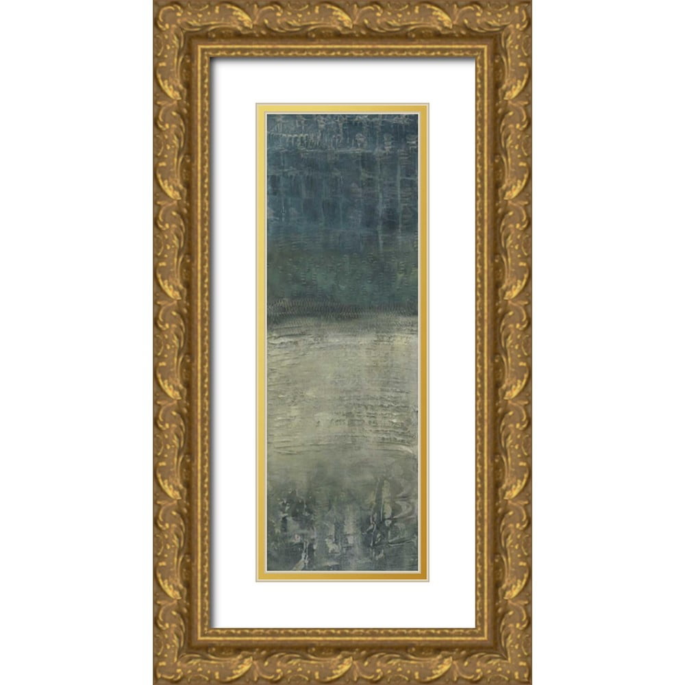 Zarris, Chariklia 9x18 Gold Ornate Wood Framed with Double Matting ...