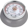 thumbnail image 1 of Zassenhaus Magnetic Retro 60 Minute Kitchen Timer, 2.75-Inch, Cool Gray, 1 of 2