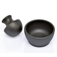 thumbnail image 1 of Zassenhaus Manu 4" x 3" Cast Iron Mortar & Pestle – Heavy-Duty Black Kitchen Grinder for Herbs & Spices, 1 of 6