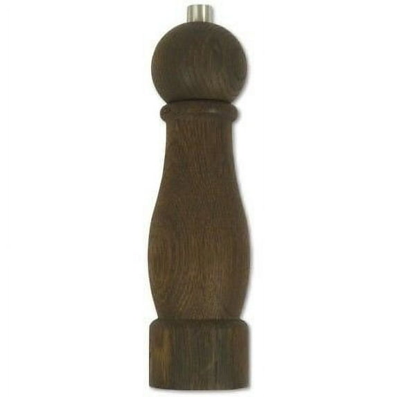 Zassenhaus Xanten 8" Dark Brown Beechwood Pepper Mill / Grinder & Salt Shaker