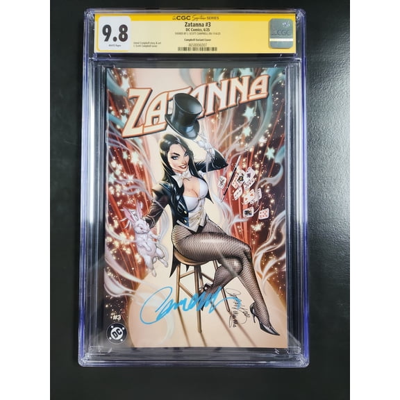 Zatanna #3 - CGC 9.8 Comic Book