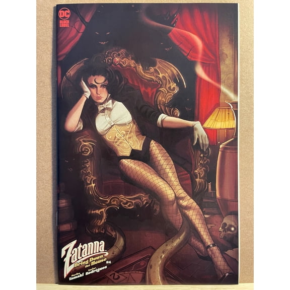 Zatanna: Bring Down the House #4 Comic Book