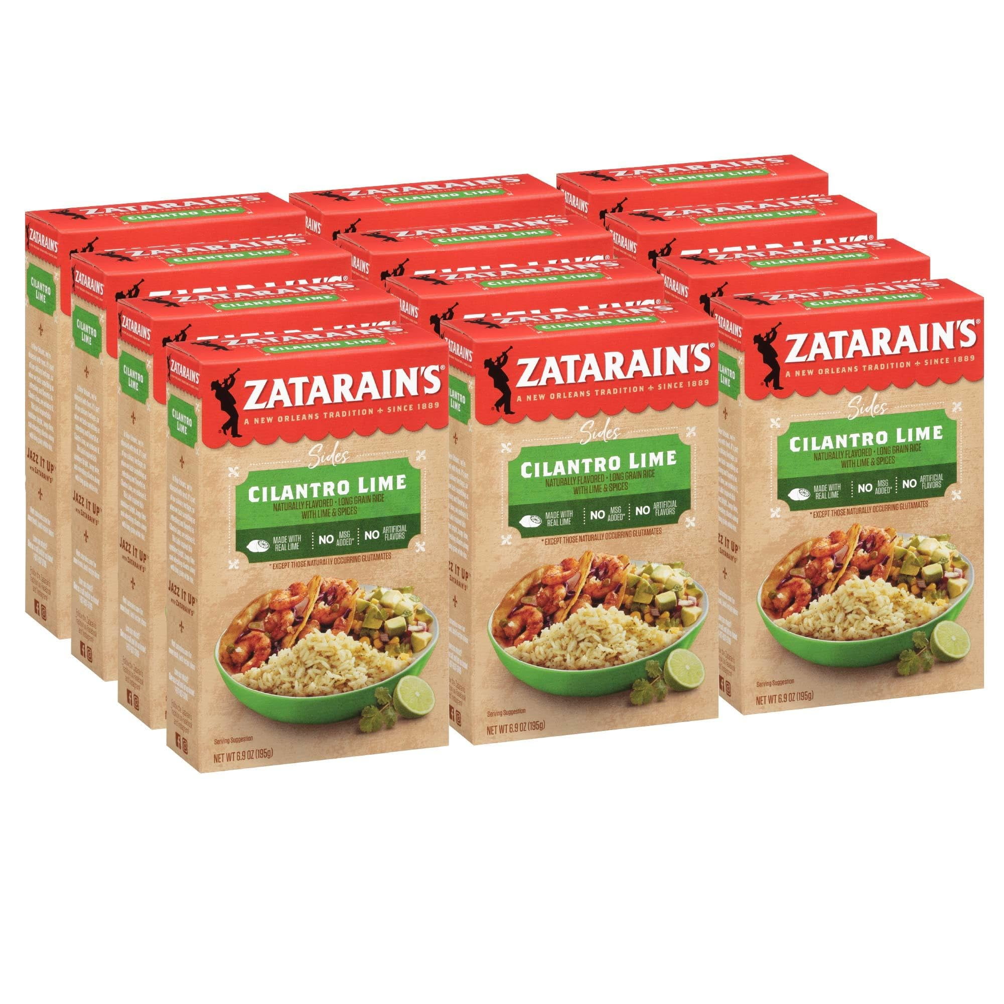 Zatarain,S Cilantro Lime Rice, 6.9 Oz (Pack Of 12)