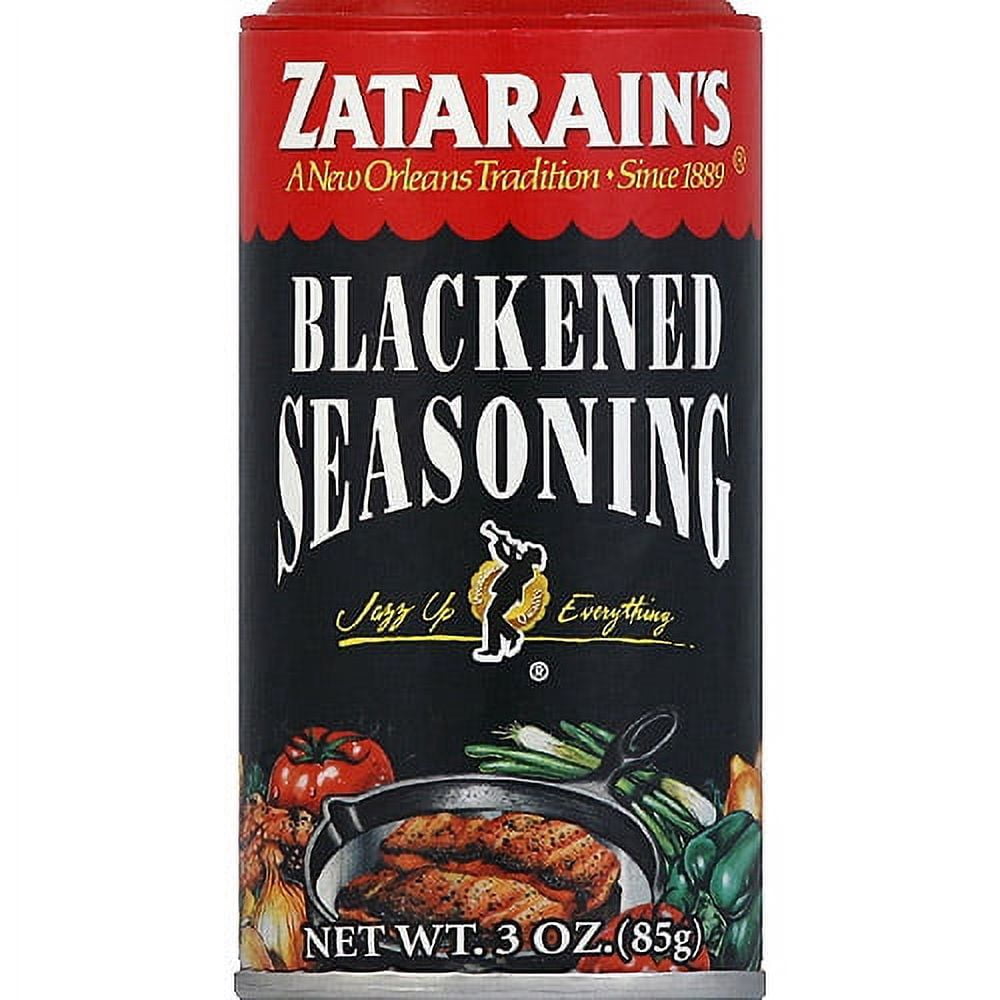 Zatarain's Blackened Seasoning, 3 oz, (Pack of 12)