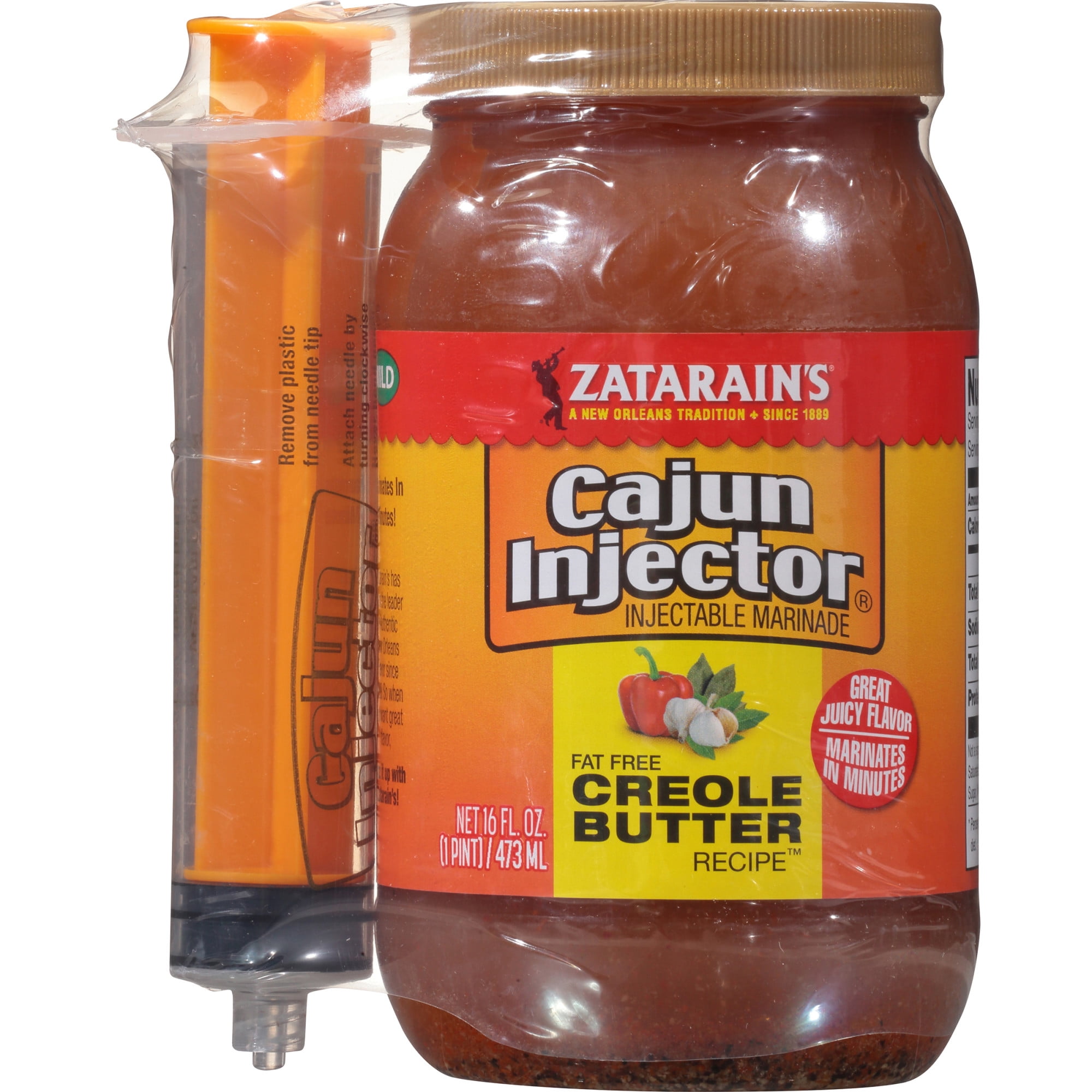 Tony Chachere's Creole Style Butter Injectable Marinade and
