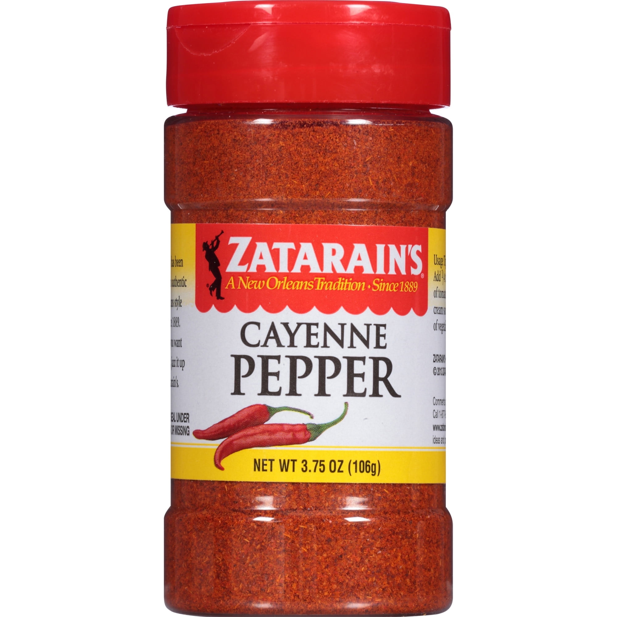Zatarain s Cayenne Pepper 3.75 oz Pepper Peppercorns Walmart