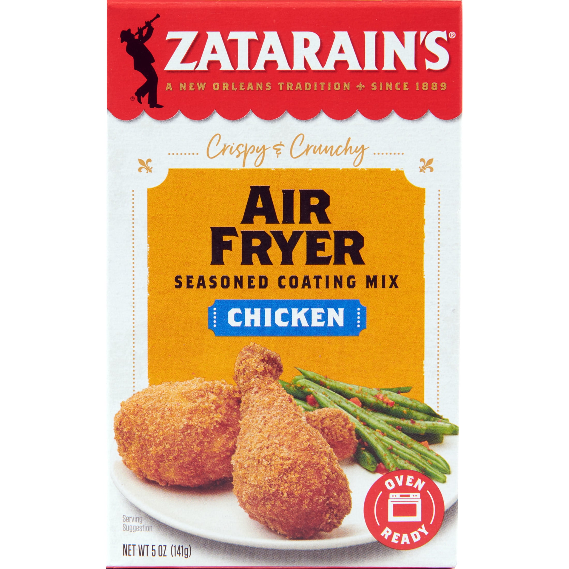 Zatarain's Chicken Air Fryer Seasoned Coating, 5.0 oz Box