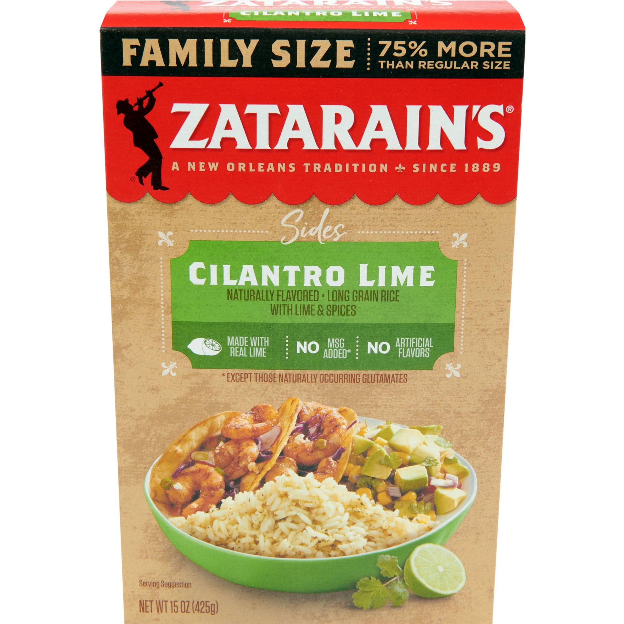 Zatarain's Cilantro Lime Rice, 15 oz