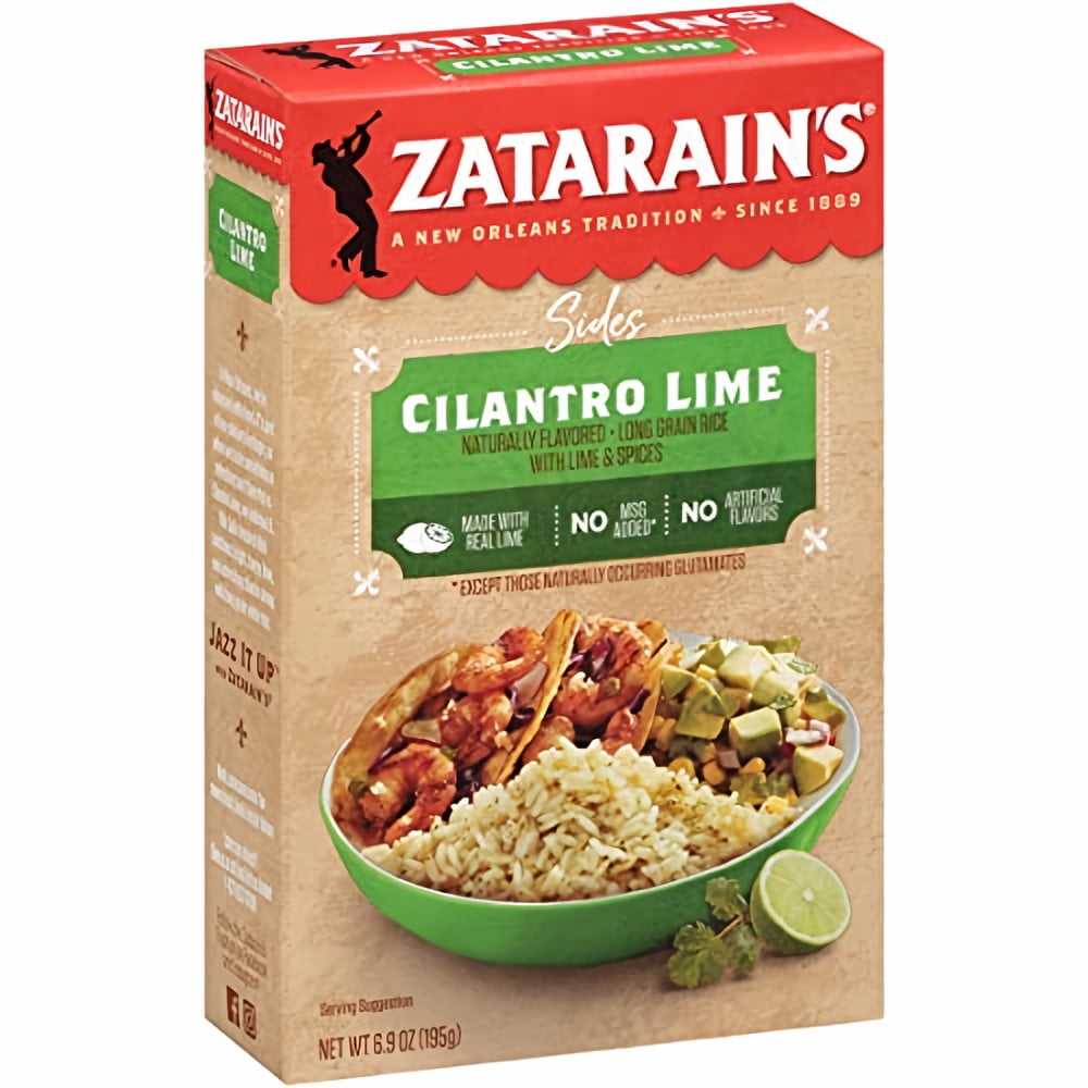 Zatarain's Cilantro Lime Rice, 6.9 Oz (Pack of 4)