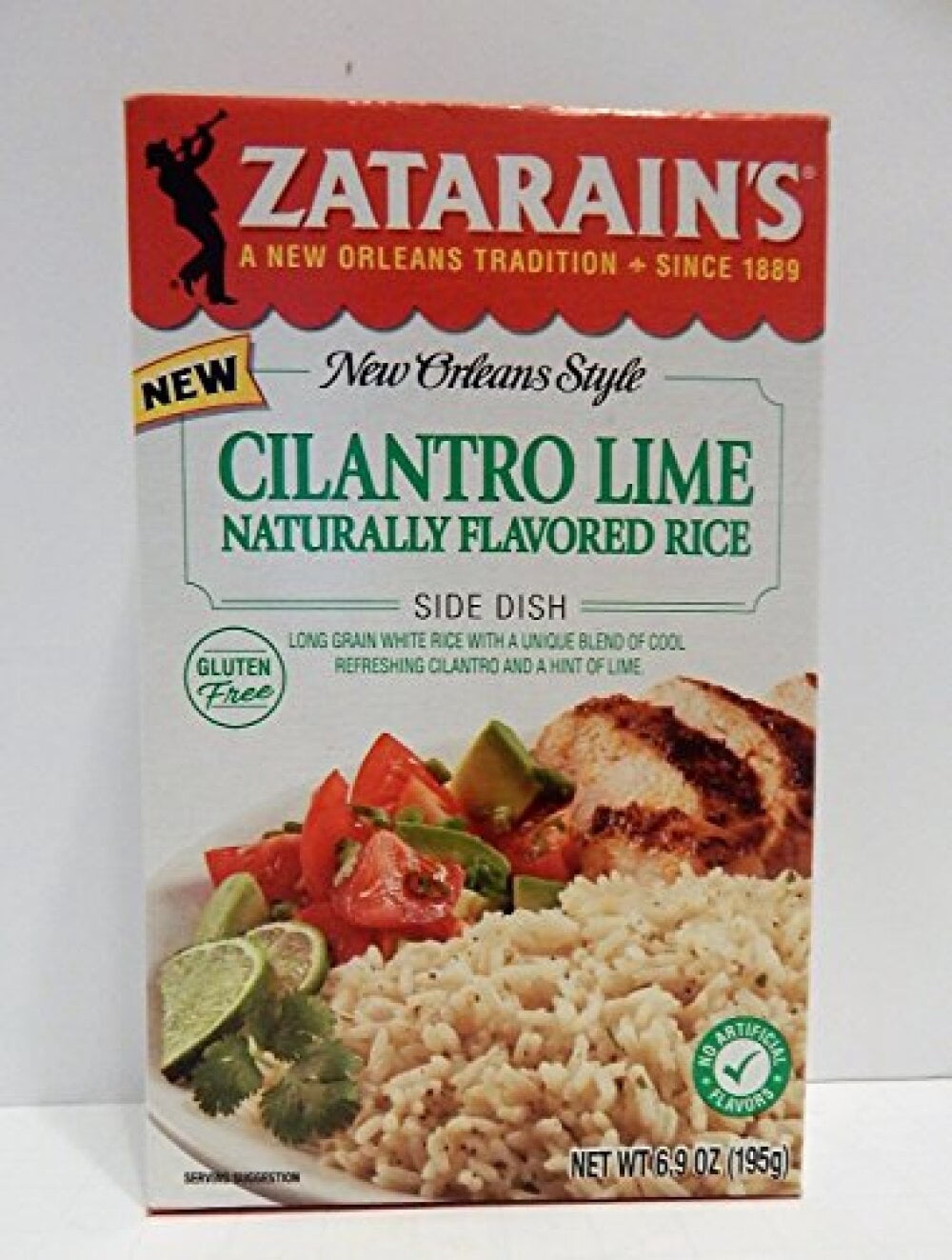 Lime Rice Walmart Zatarain's Cilantro Lime Rice 6.9 oz (Pack of 32) - Walmart.com
