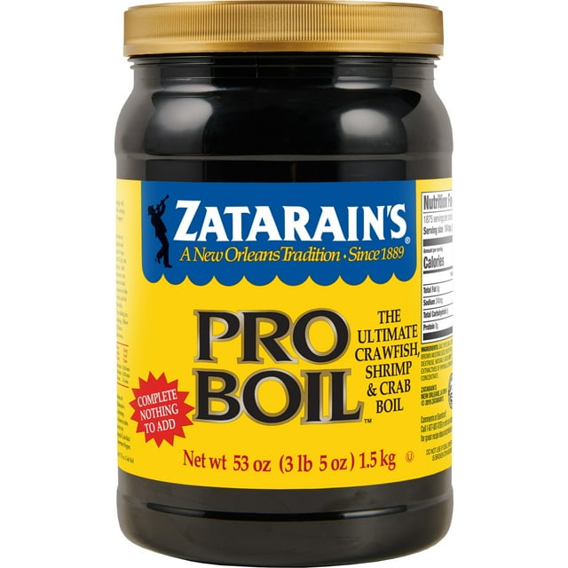 (2 pack) Zatarain's Crab Boil Seasoning ProBoil, 53 oz Mixed Spices & Seasonings