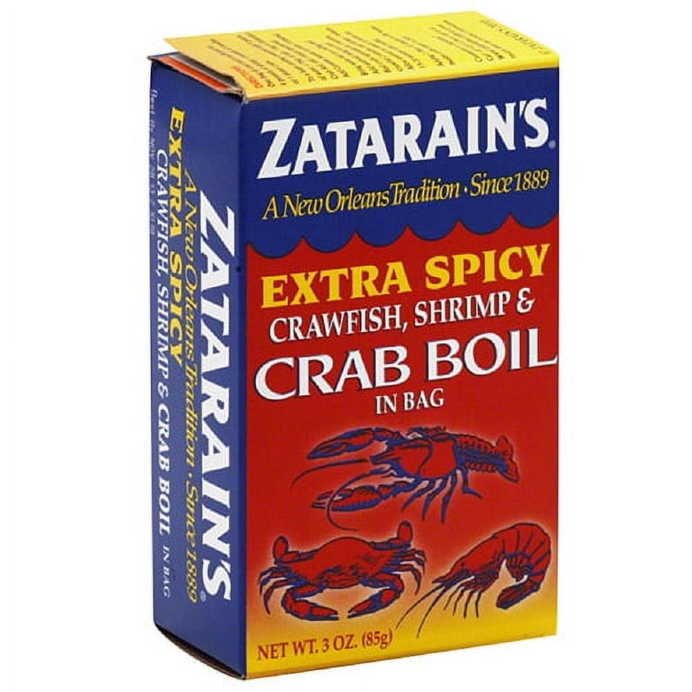 Zatarain's Extra Spicy Crawfish, Shrimp & Crab Boil in a Bag Seasoning
