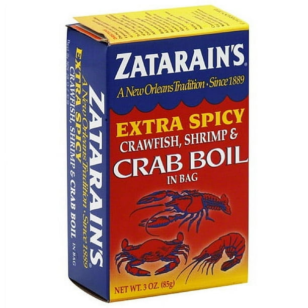 Zatarain's Extra Spicy Crawfish, Shrimp & Crab Boil in a Bag Seasoning