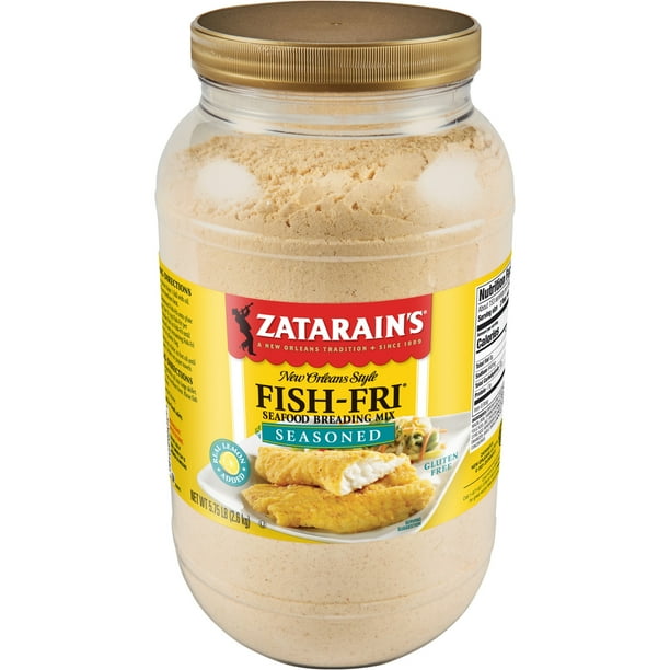 Zatarain's Fish Fry Seasoned, 5.75 lb Coatings & Batters