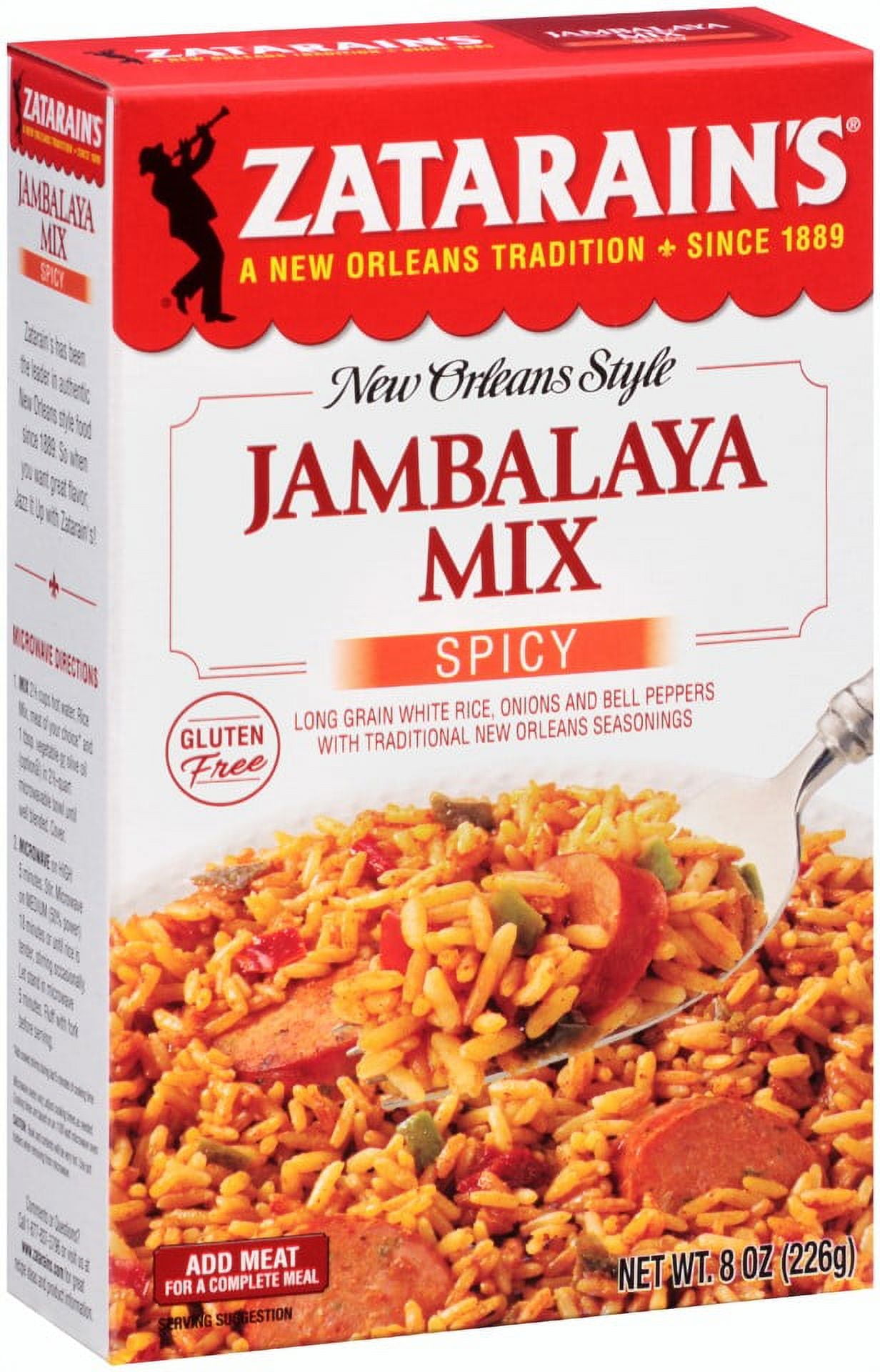 Zatarain's Jambalaya Mix, Spicy, 8 Oz