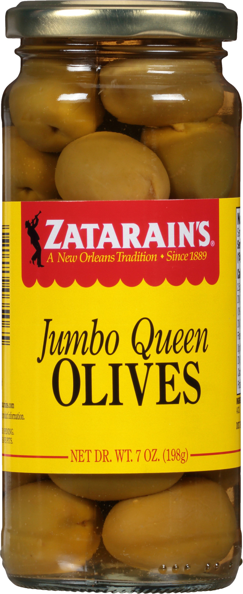 Zatarain's Jumbo Queen Olives, 7 oz Olives