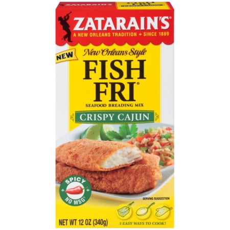 Zatarain's Kosher Crispy Cajun Fish Fri, 12.0 oz Box