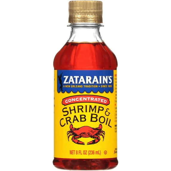 Zatarain's Kosher New Orleans Style Liquid Crab Boil, 8.0 fl oz Bottle
