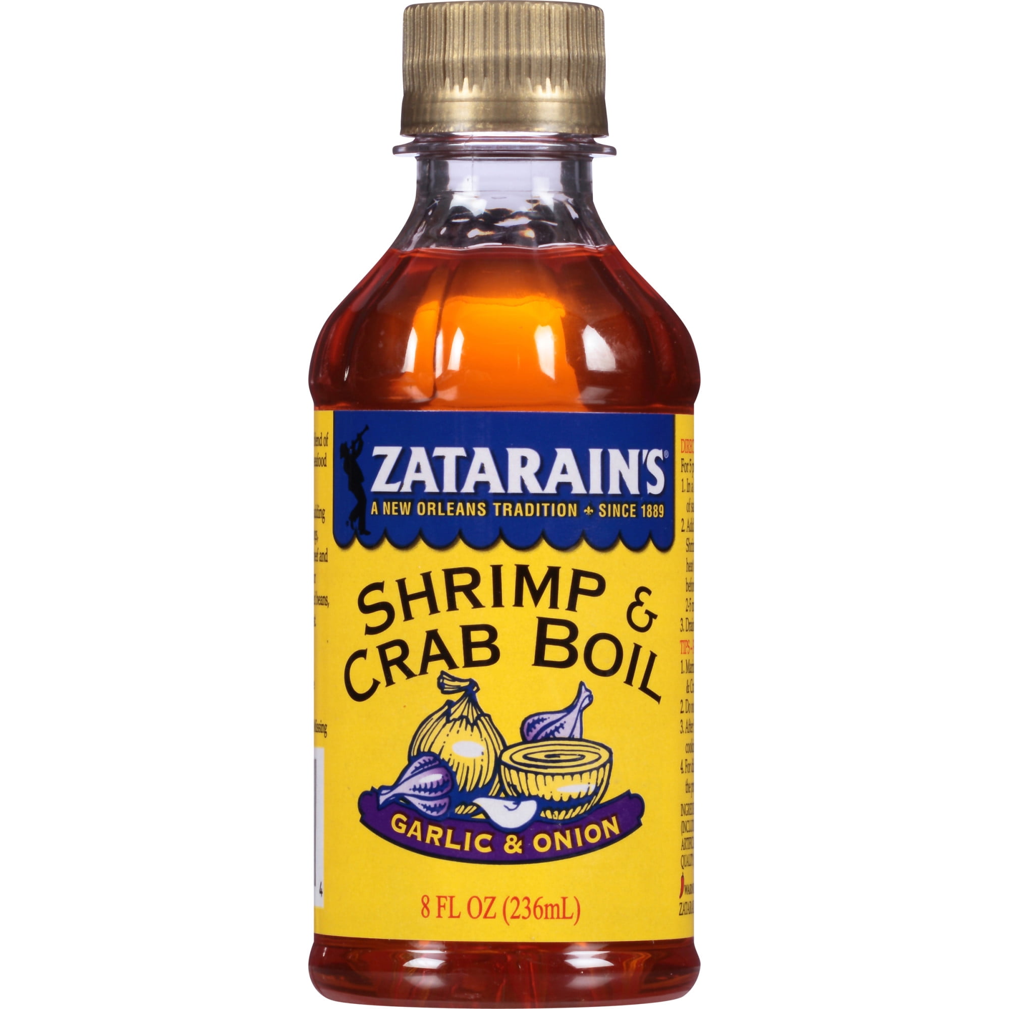 Zatarain's Kosher New Orleans Style Liquid Crab Boil With Garlic ...