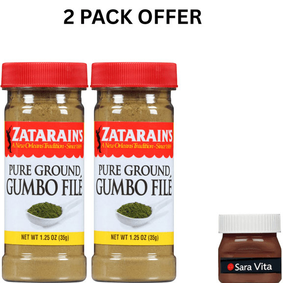 Zatarain's Kosher Pure Ground Gumbo File, 1.25 oz Bottle