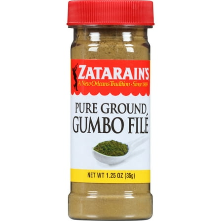 Zatarain's Kosher Pure Ground Gumbo File, 1.25 oz Bottle